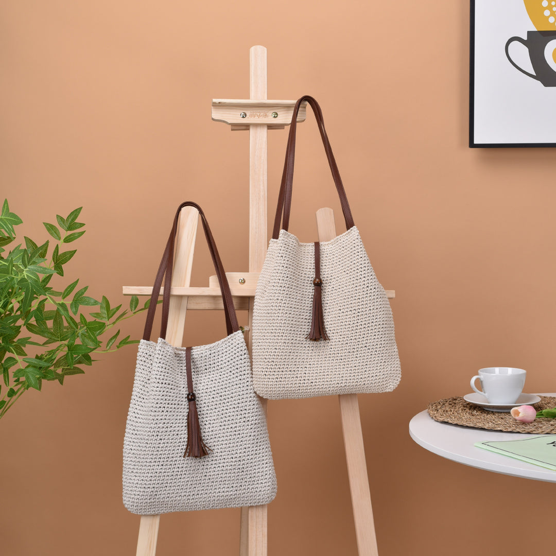 Handmade Croatian Macrame Bag Bowlift