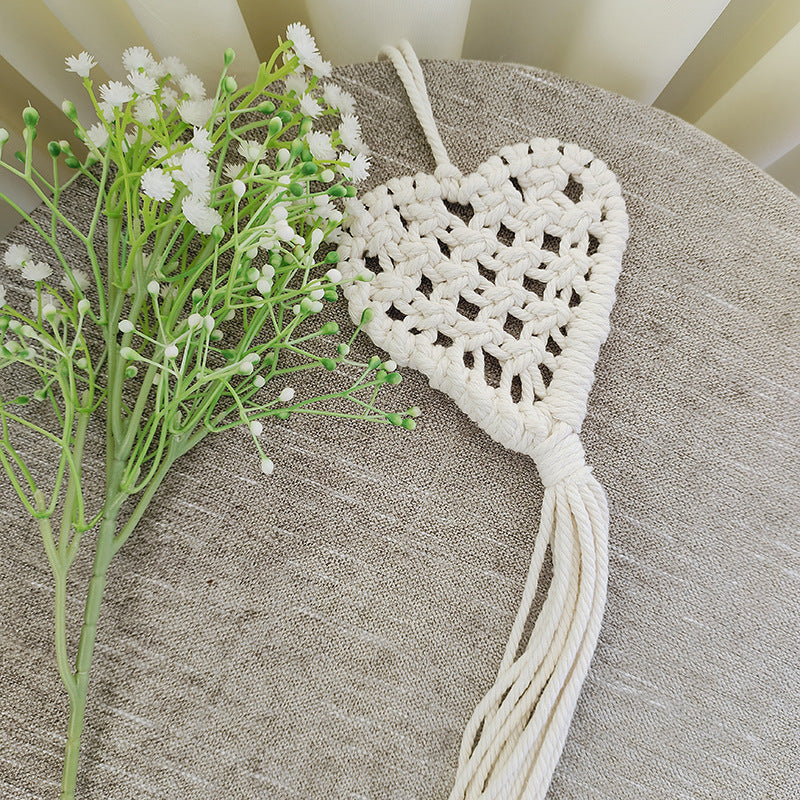Macrame Heart Wall Hanging