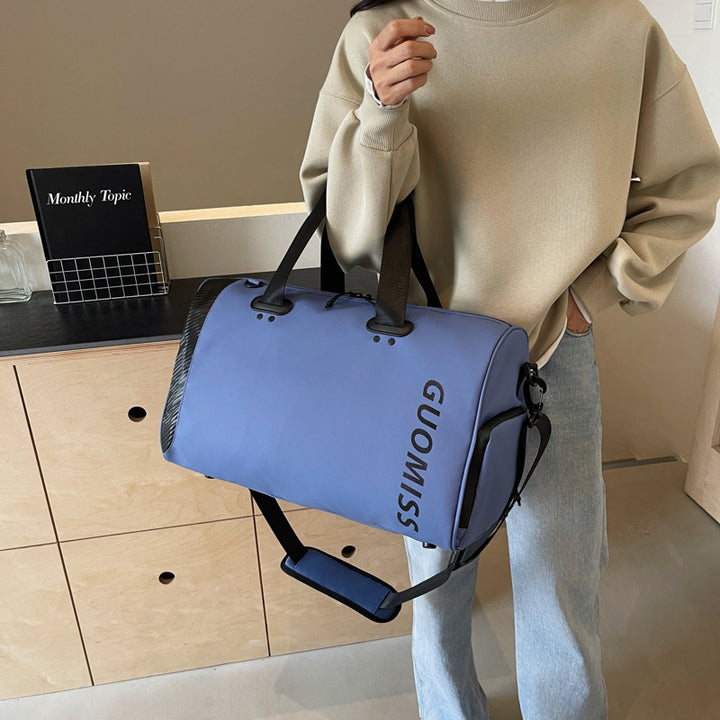 Waterproof Sport Duffel Bag With Sturdy Carry Handles And Adjustable Shoulder Strap Bowlift