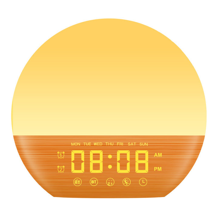 Smart Alarm Clock with Bluetooth Speaker Bowlift