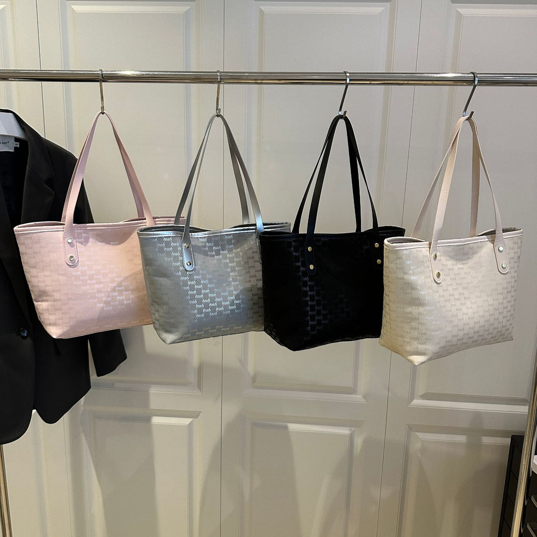 Classic Textured Tote Bag Bowlift