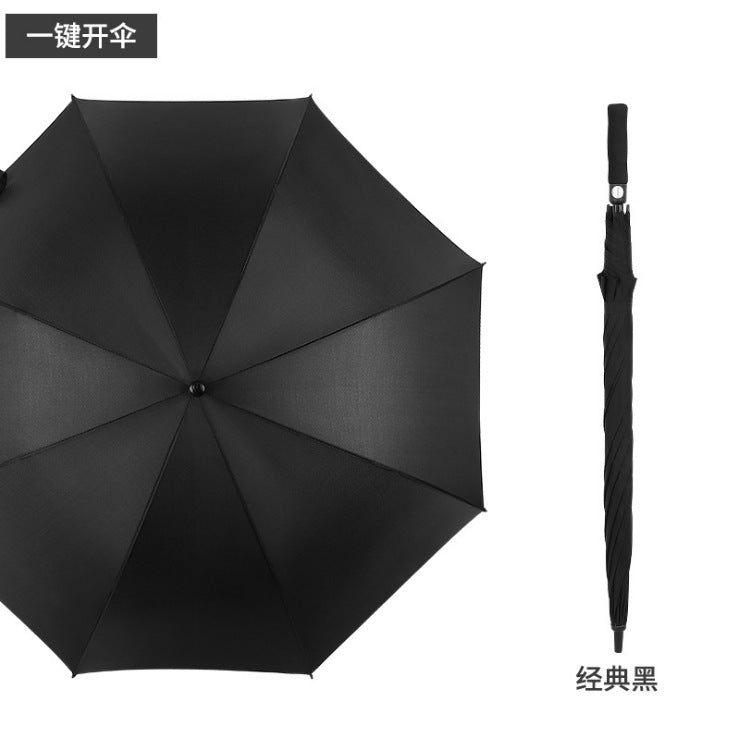 Women's Automatic Umbrella with Ergonomic Handle Bowlift
