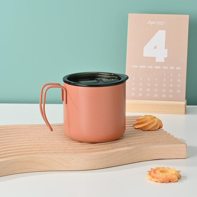 Ladies functional coffee mug with transparent lid Bowlift