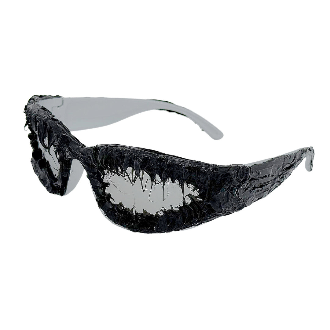Women futuristic sunglasses with structured frame Bowlift