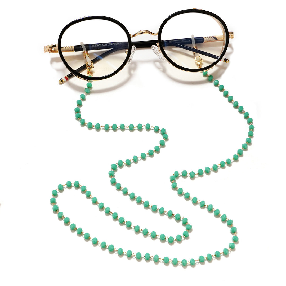 Elegant Beaded Eyewear Chain Bowlift