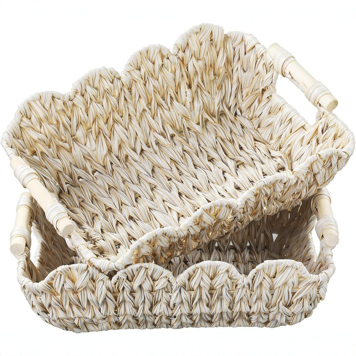 Decorative Woven Storage Caddy Bowlift
