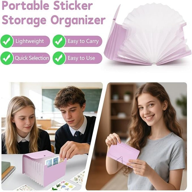 Multifunctional Storage Bag for Photos and Business Cards Bowlift