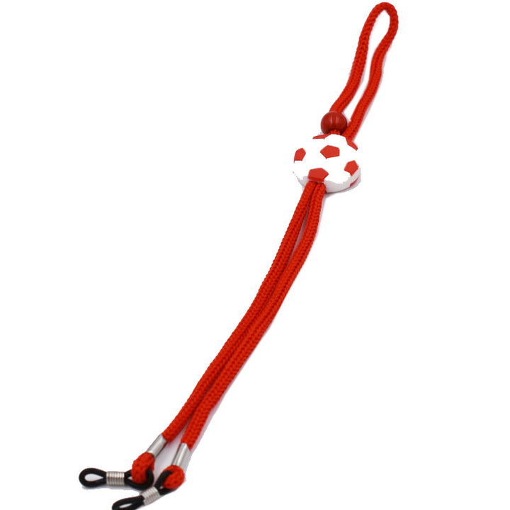 Fun Soccer-Themed Eyewear Retainer Bowlift