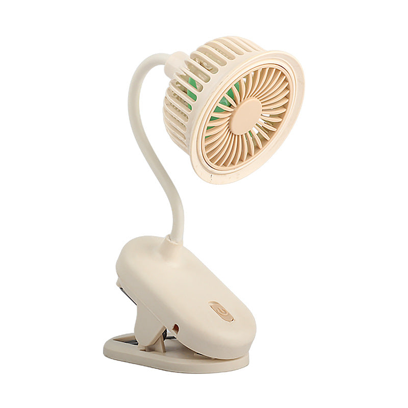 Ladies flexible adjustable clamp lamp with fan function Bowlift