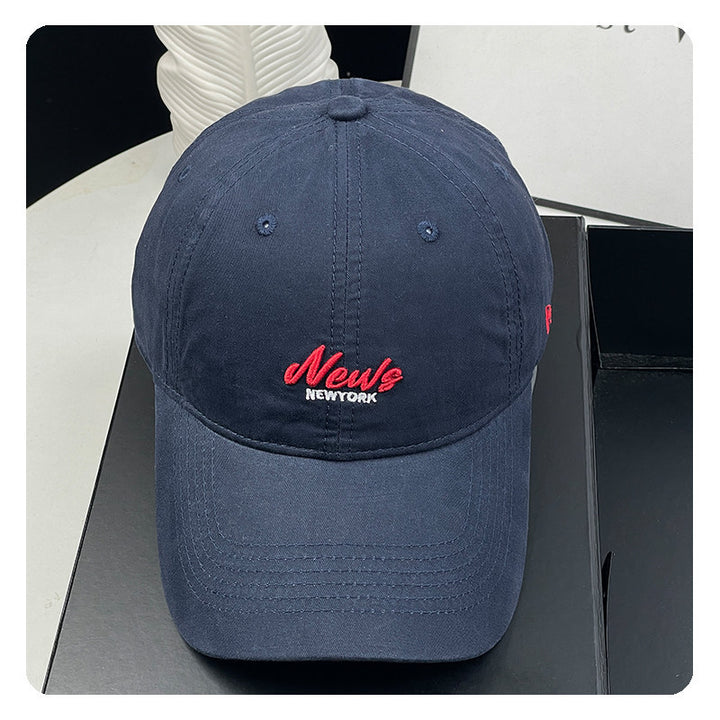 Unisex Adjustable Embroidered Cap Bowlift