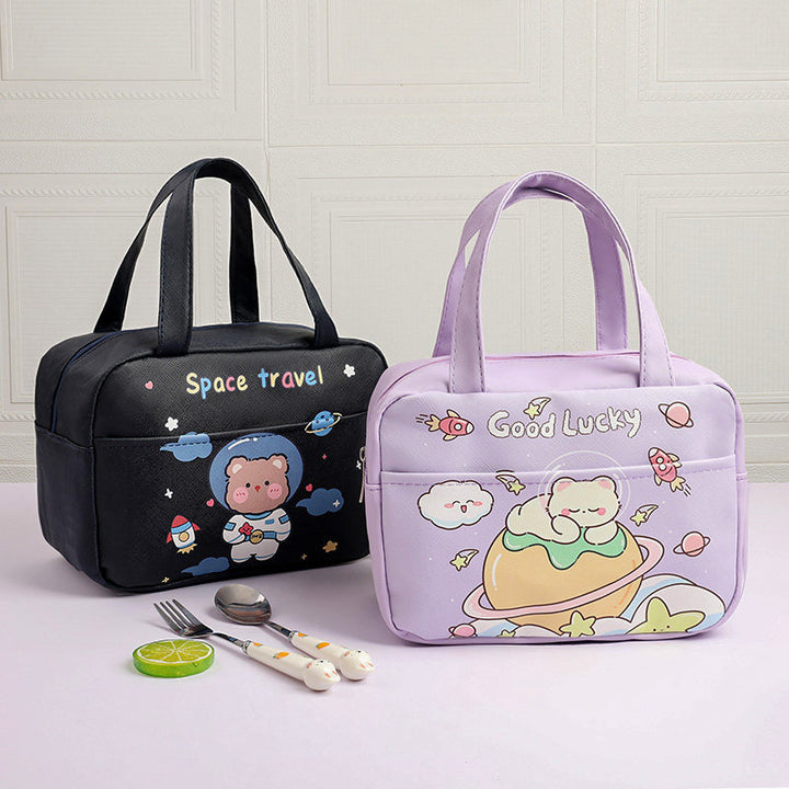 Kids' Space-Themed Travel Bag Bowlift