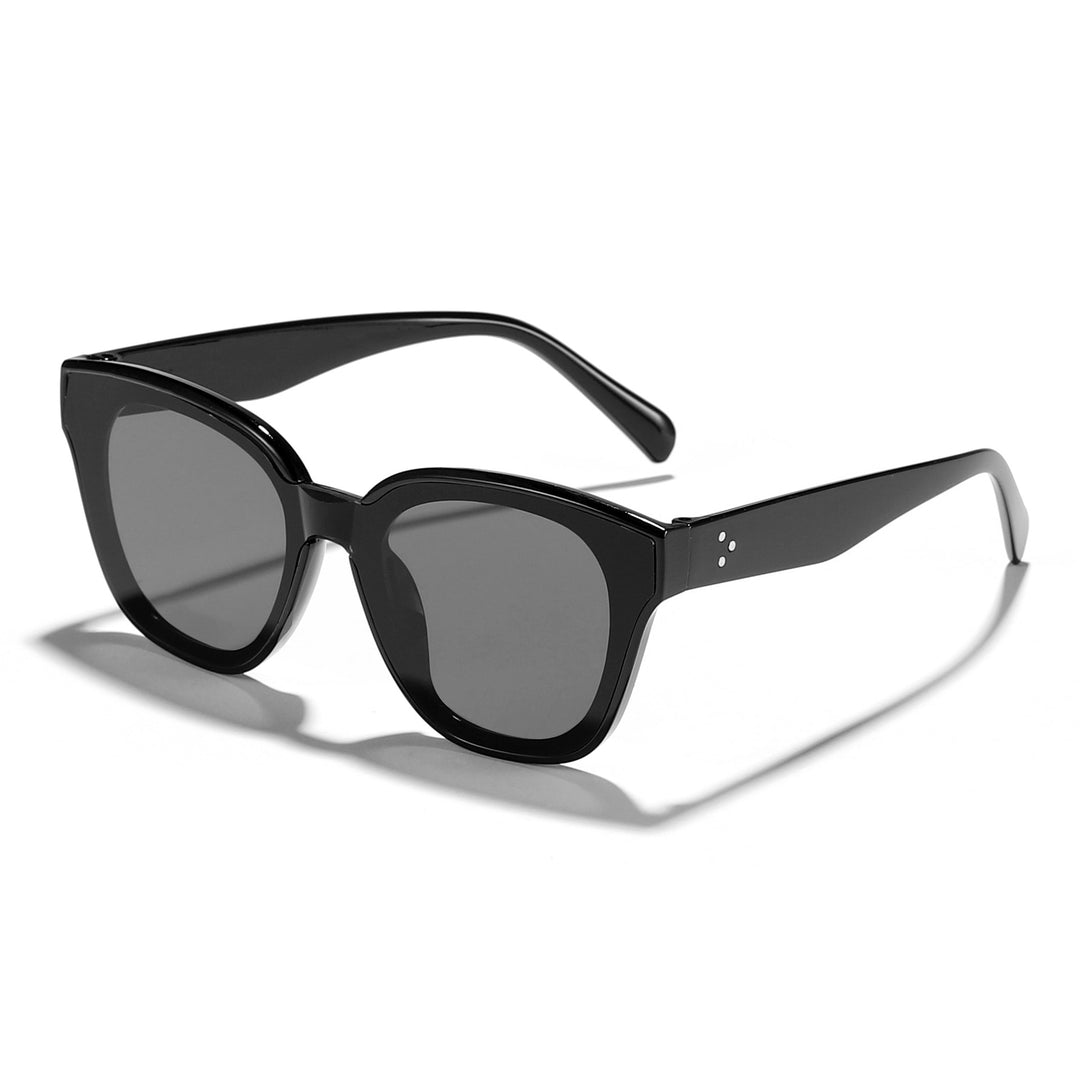 Women's fashionable sunglasses with wide frames and soft lenses Bowlift
