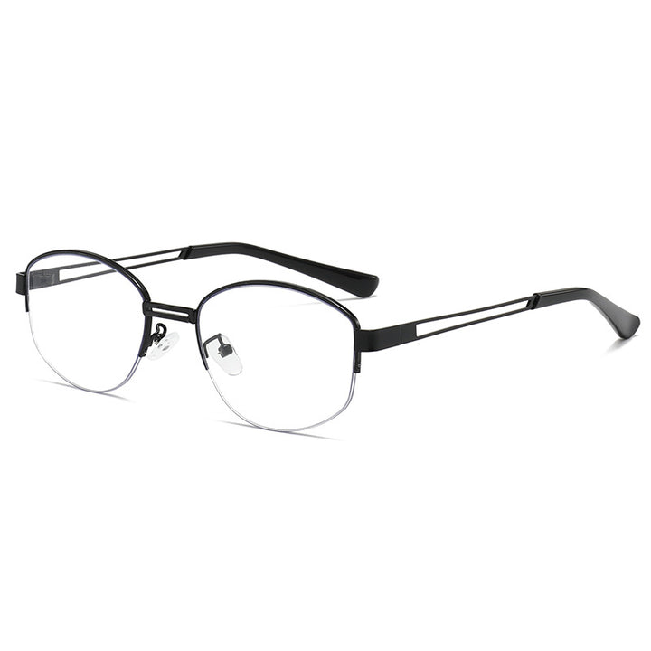 Women's fashionable glasses with modern metal frame Bowlift