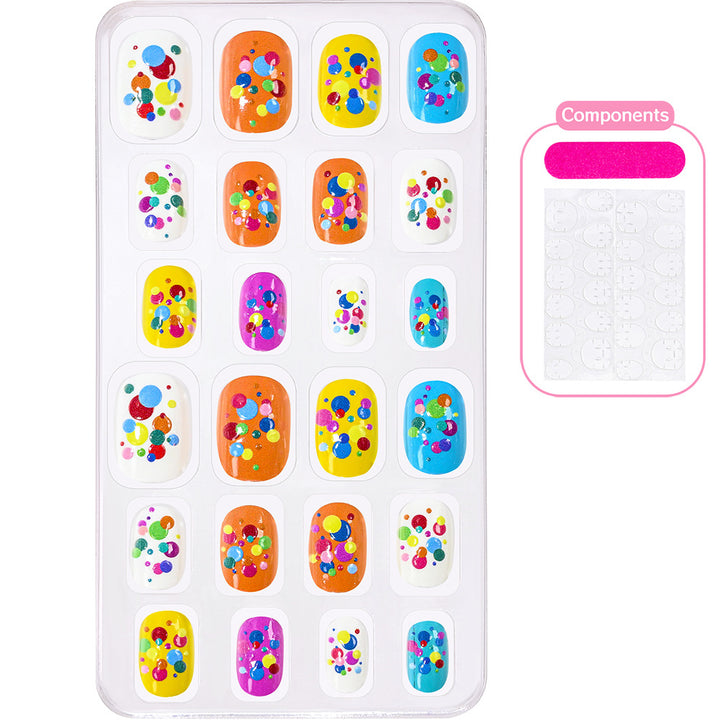 Themed Summer Beach Nail Art Press-On Nails Bowlift
