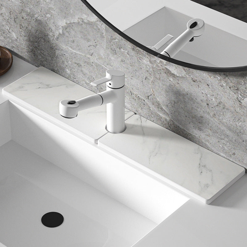 Elegant Bathroom Sink Faucet Mat
