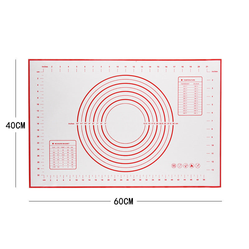 Non-stick baking mat with measurements Bowlift