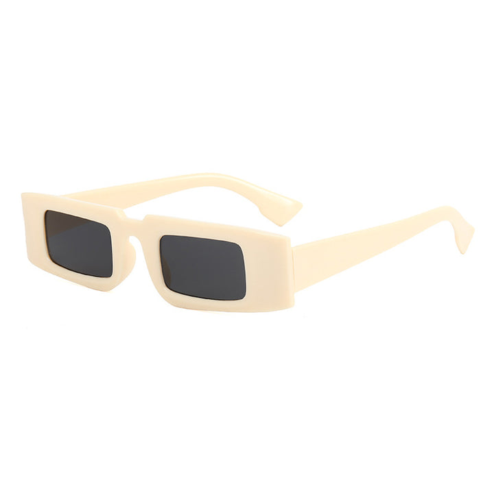 Ladies Fashion Square Sunglasses with Animal Print Bowlift