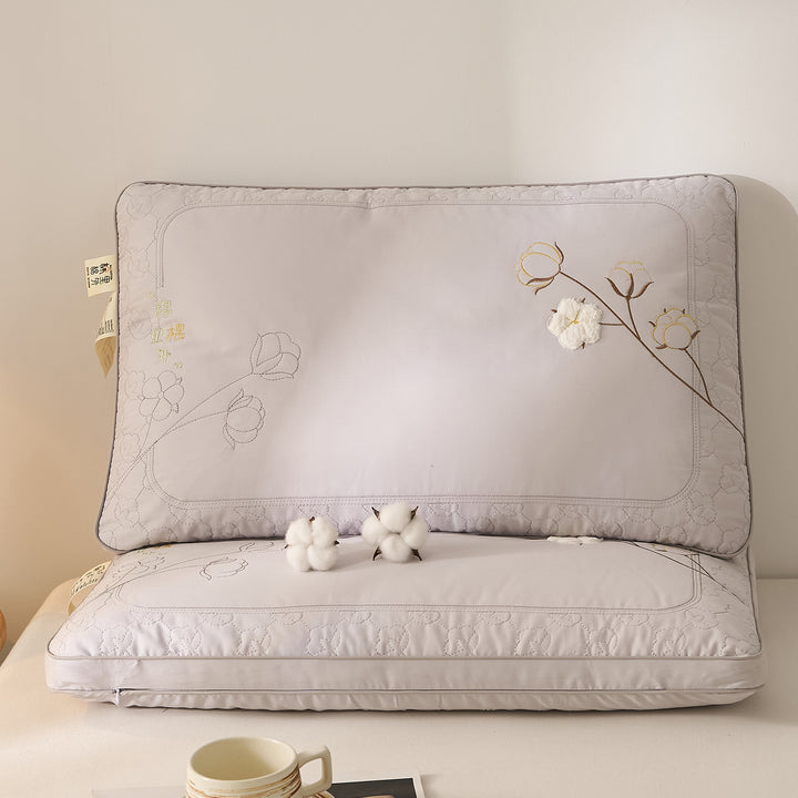 Premium Cotton Pillow Mattress Protector Bowlift