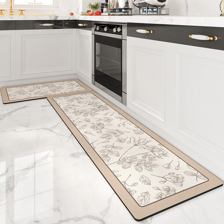 Floral Kitchen Comfort Mat Bowlift