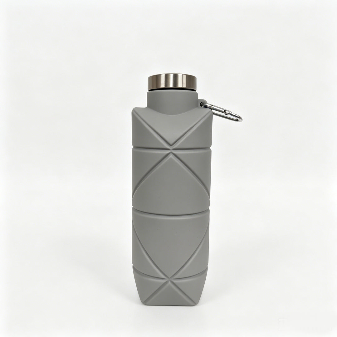 Insulated Geometric Silicone Sleeve Water Bottle Bowlift