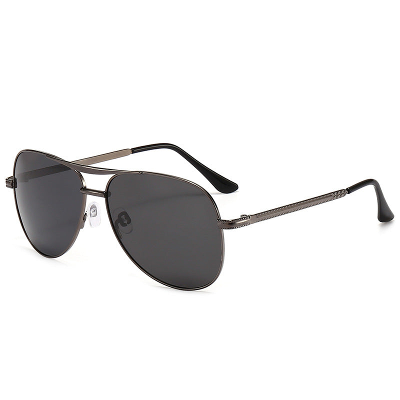 Men's fashionable pilot sunglasses with scratch-resistant lenses Bowlift