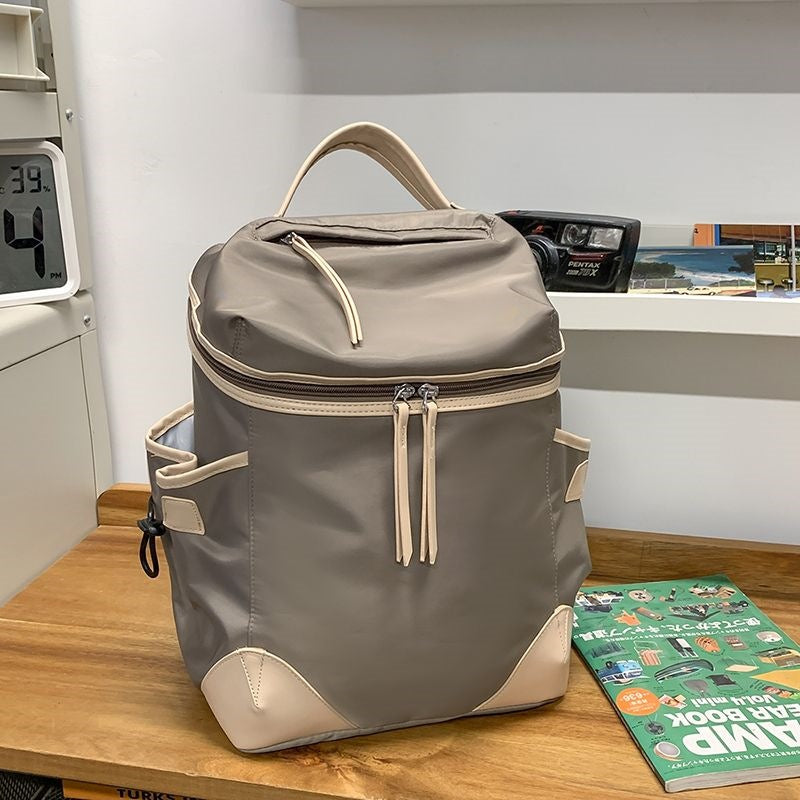 Multifunctional Backpack With Spacious Main Compartment And Side Mesh Pockets Bowlift