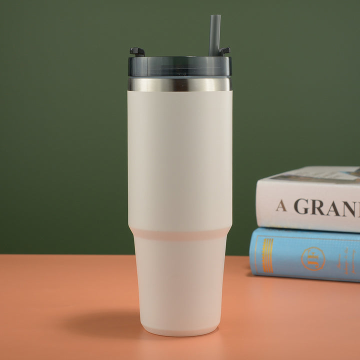 Unisex Rubberized Thermal Mug Bowlift