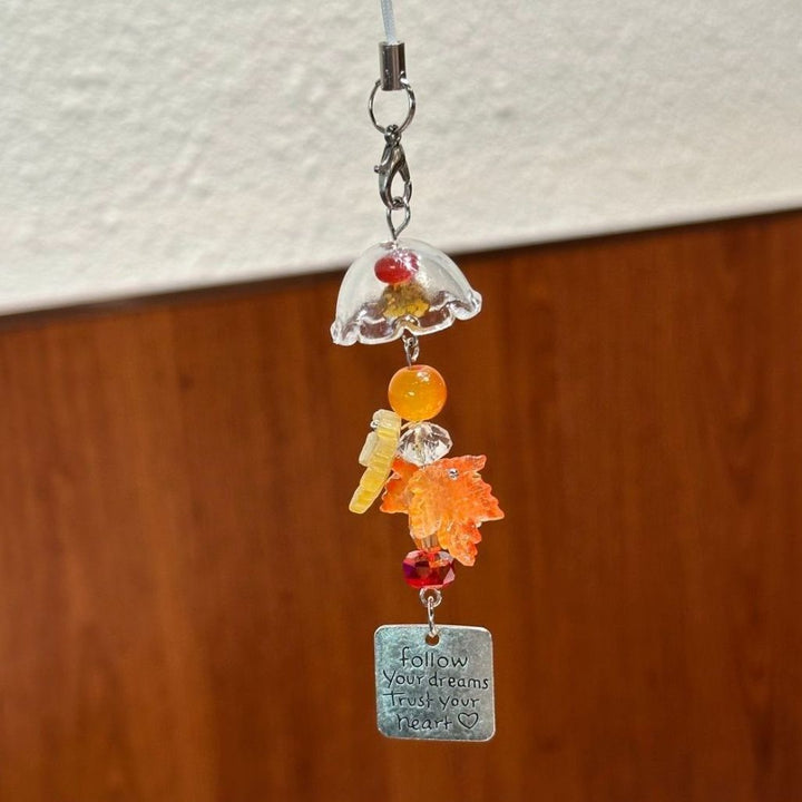 Inspirational Flower Pendant Charm Bowlift