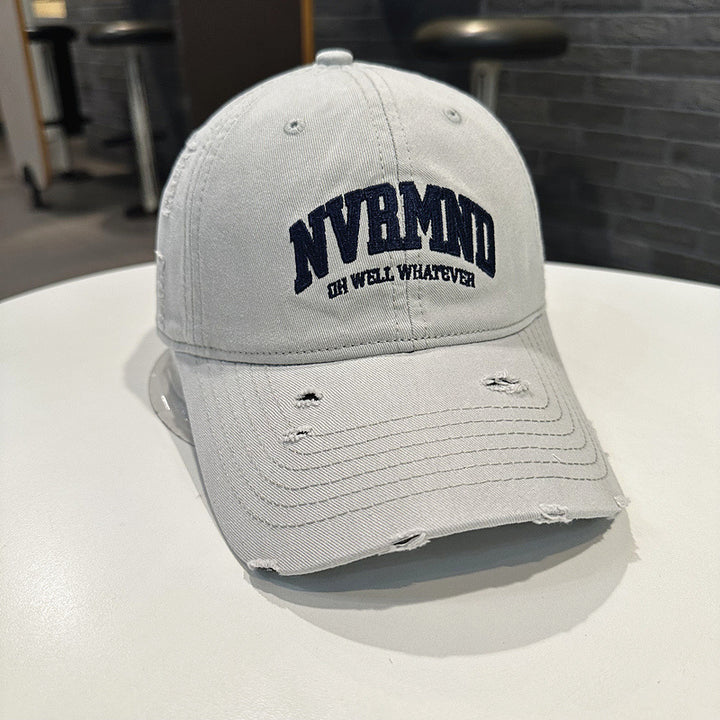Men's Distressed Graphic Baseball Cap Bowlift