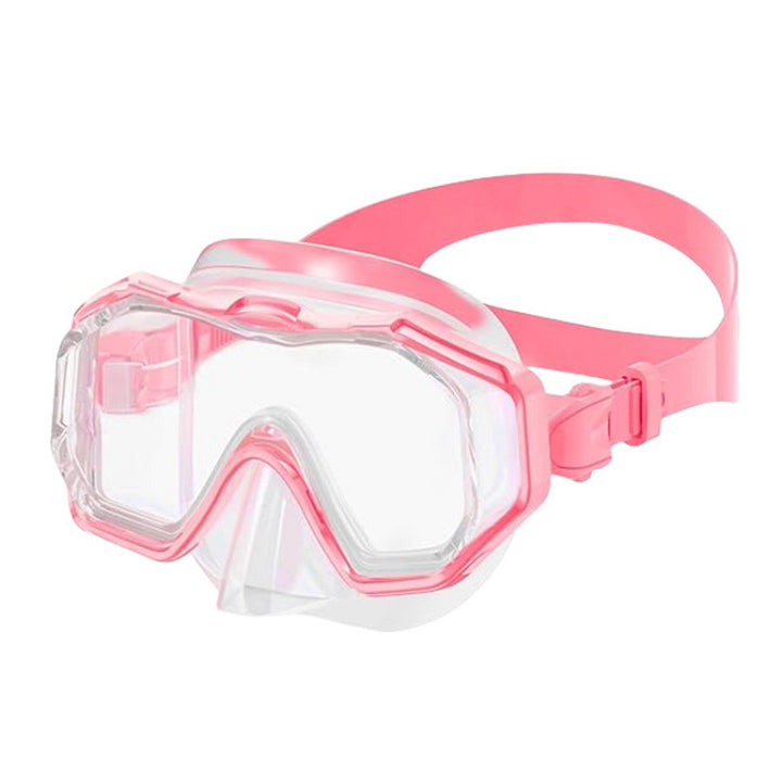 Diving mask with special field of vision and anti-fog technology Bowlift