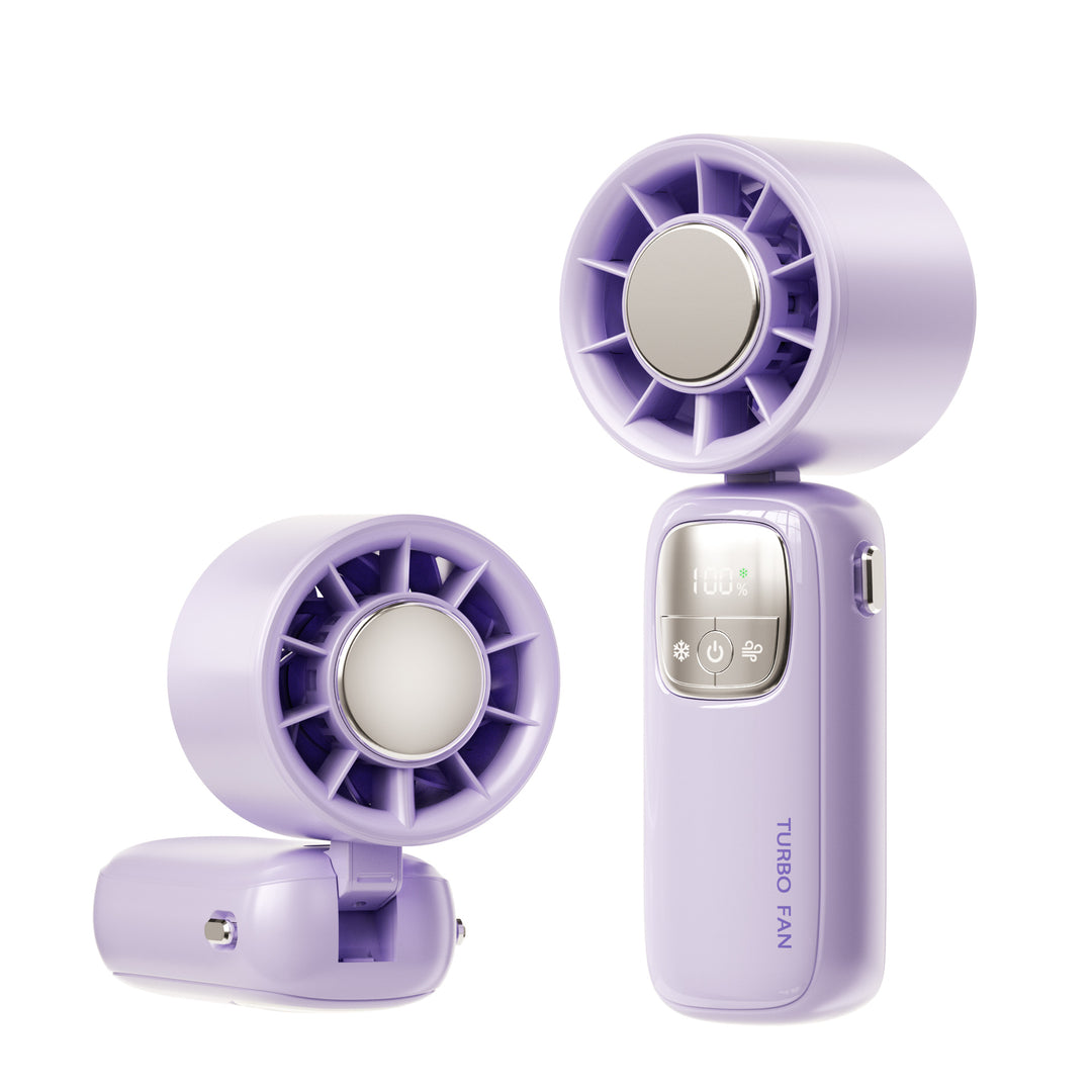 Turbo-Charged Portable Handheld Fan Bowlift