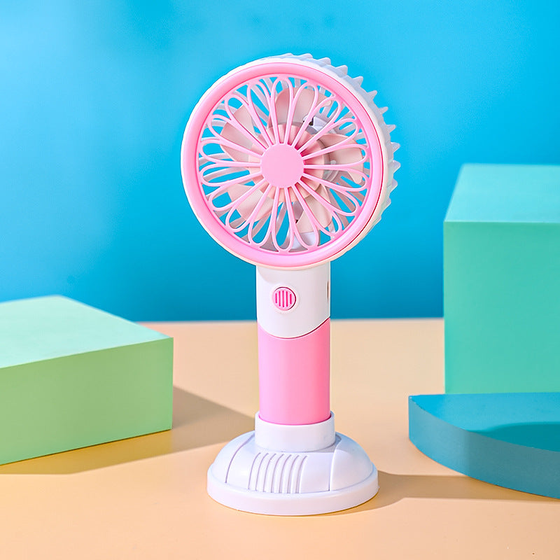 Women's Portable Battery Fan with USB Connection Bowlift