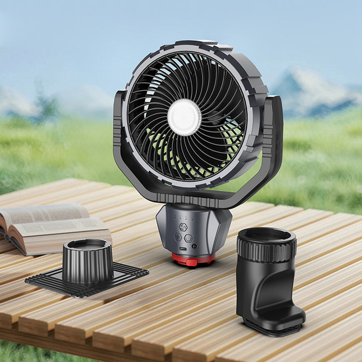 Unisex Portable Battery Fan with Remote Control Bowlift