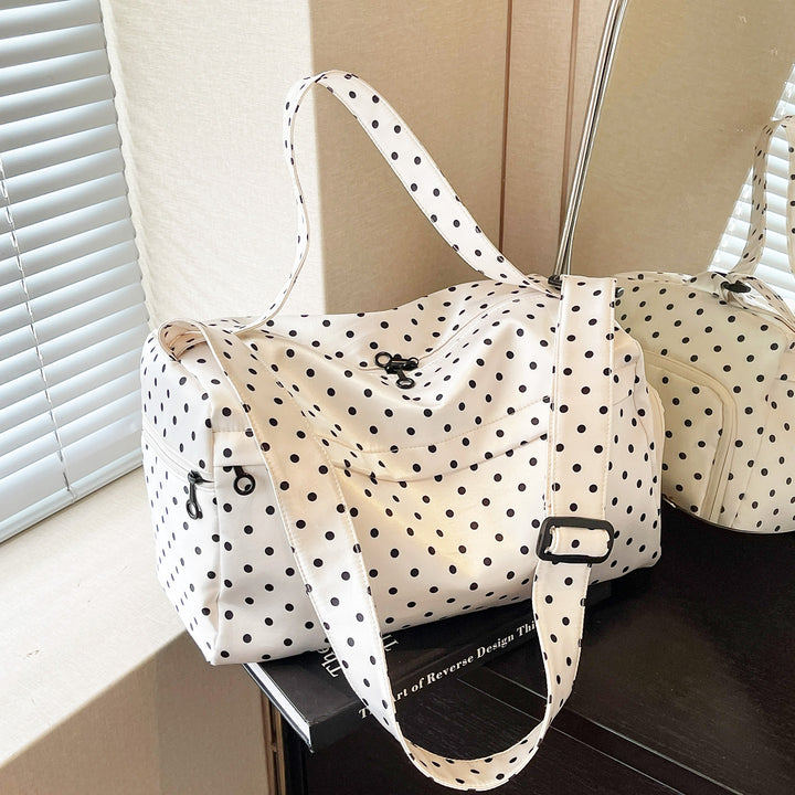 Polka Dot Gym Duffel Bag Bowlift