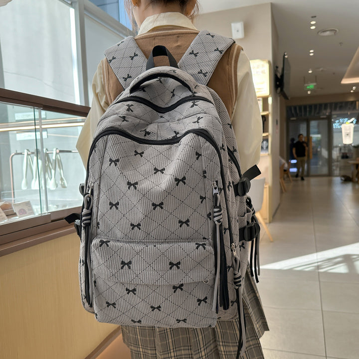 Stylish Quilted Backpack Bowlift