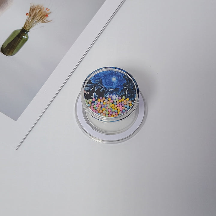 Decorative Transparent Compact Mirror Bowlift
