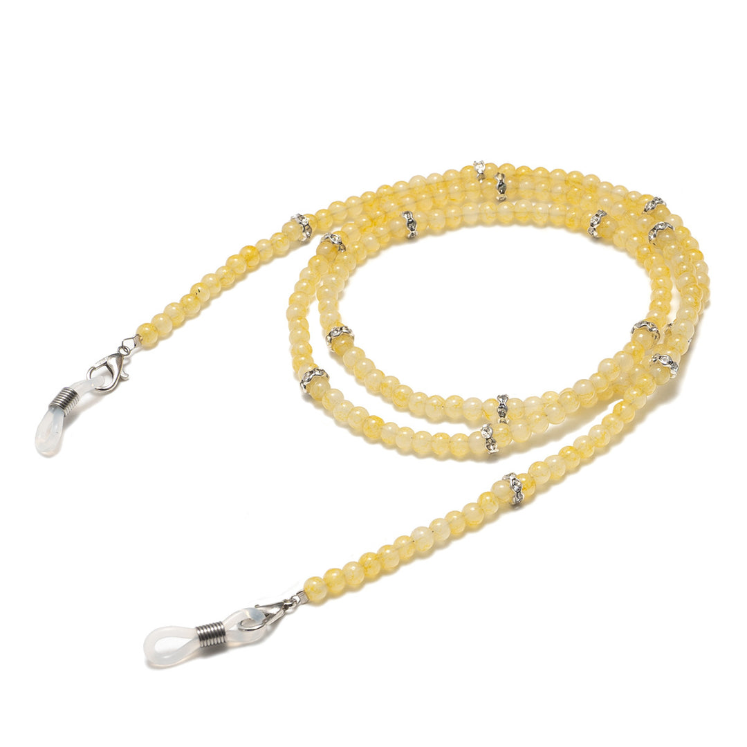 Elegant Beaded Eyewear Holder Chain Bowlift