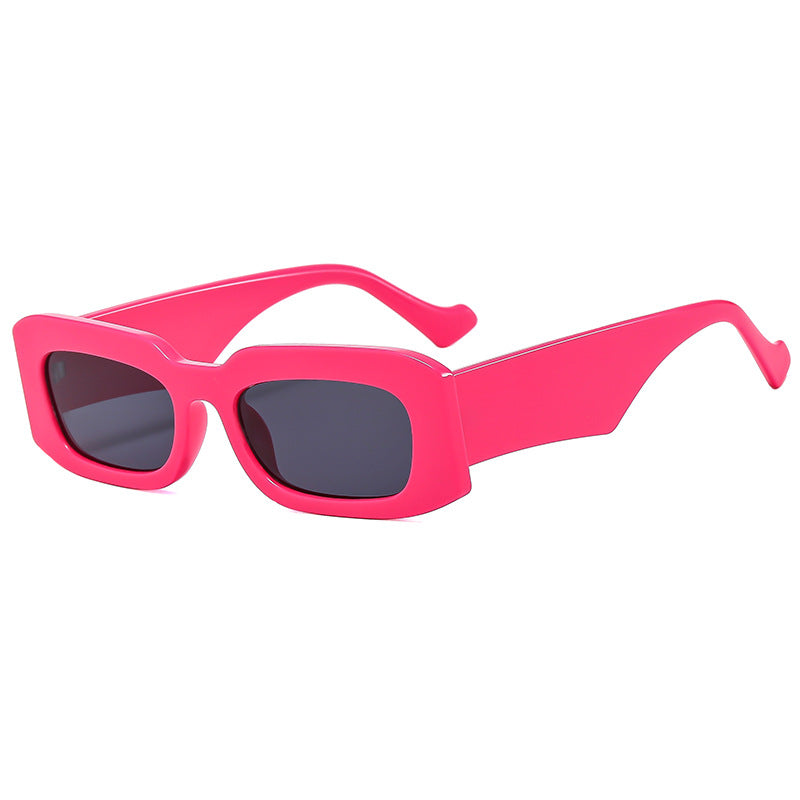 Women’s stylish square sunglasses with wide frame and UV protection Bowlift