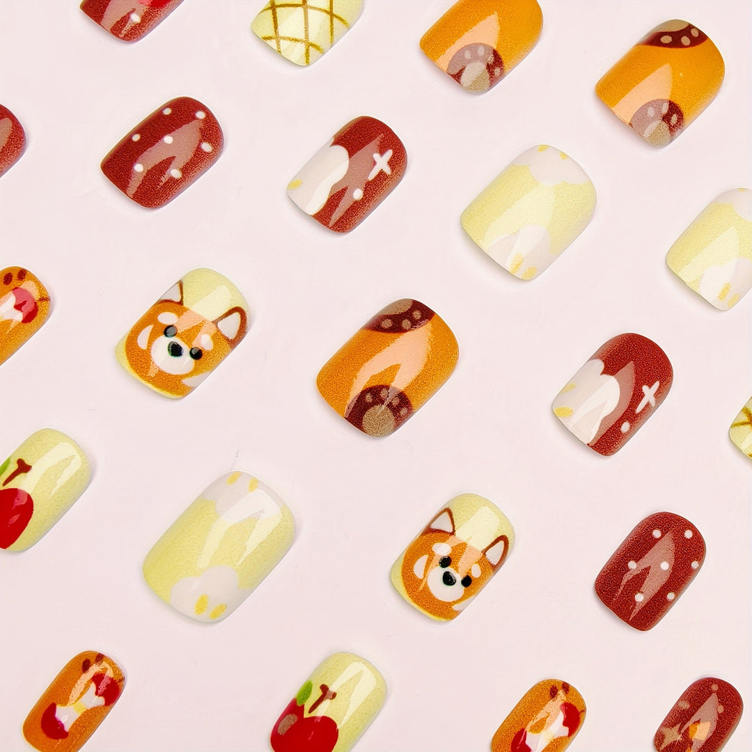 Whimsical Animal-Themed Nail Art Bowlift