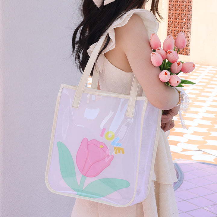 Leisure Handbag With Cute Bear Design Bowlift