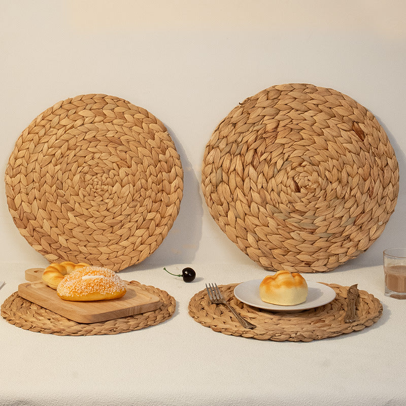 Round Woven Placemats Bowlift