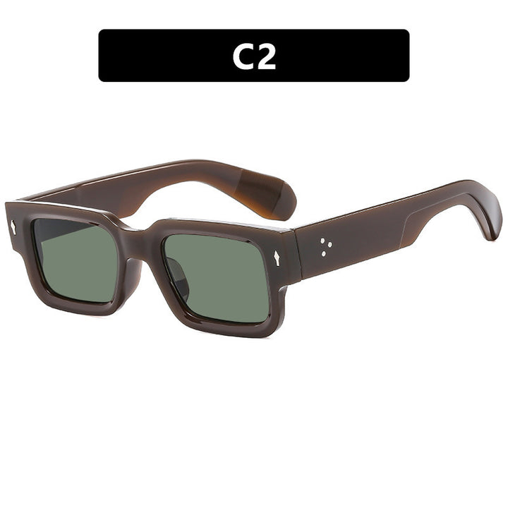 Women's fashionable square sunglasses in striking tortoiseshell design Bowlift