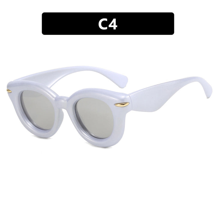 Women Cat-Eye Sunglasses with extravagant frame and protective UV protection Bowlift