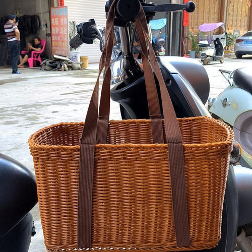 Spacious Woven Grocery Tote Bowlift