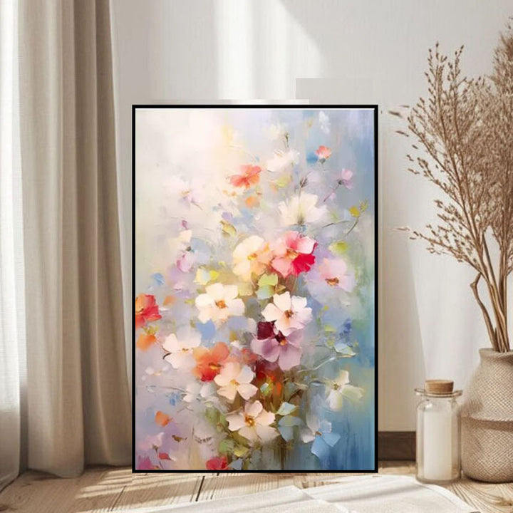 Decorative Flower Canvas Art