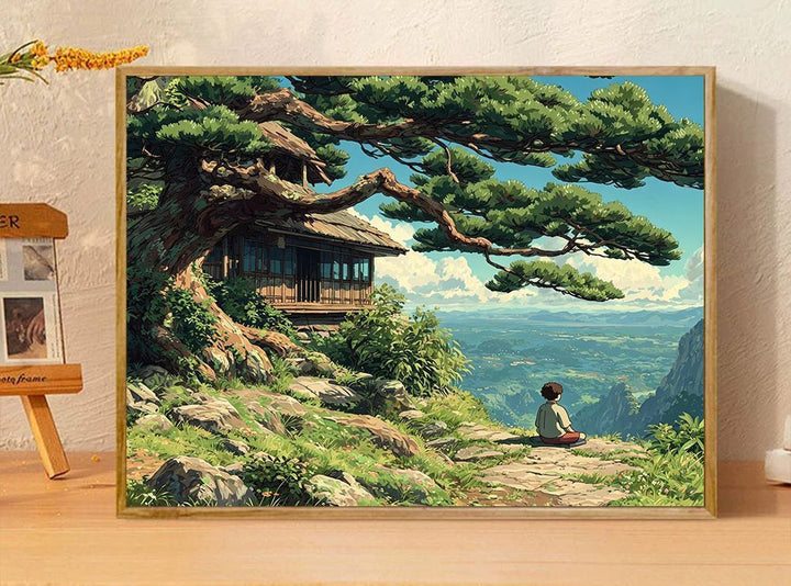 Whimsical Fantasy Illustration Canvas Art Bowlift
