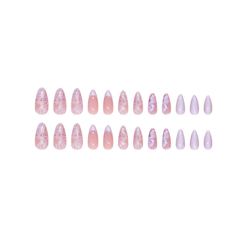 Artistic Swirl Nail Tip Set Bowlift