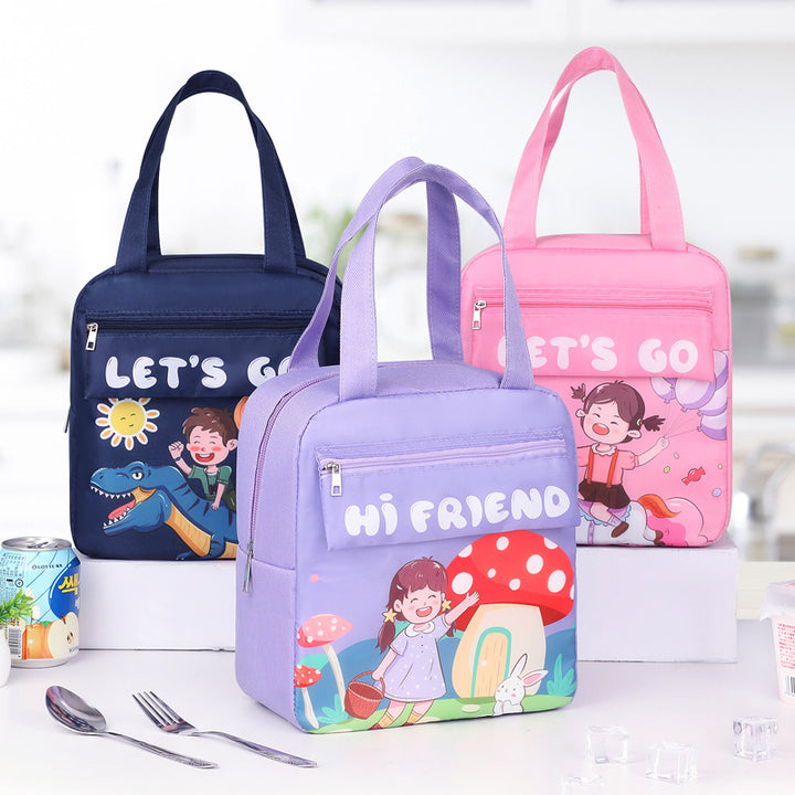 Insulated Cartoon Lunch Tote Bowlift
