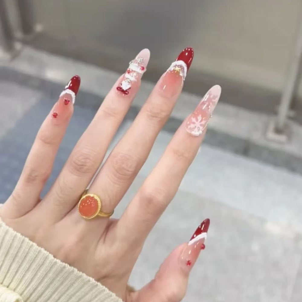 Christmas Art Nail Set Bowlift