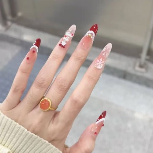 Christmas Art Nail Set Bowlift
